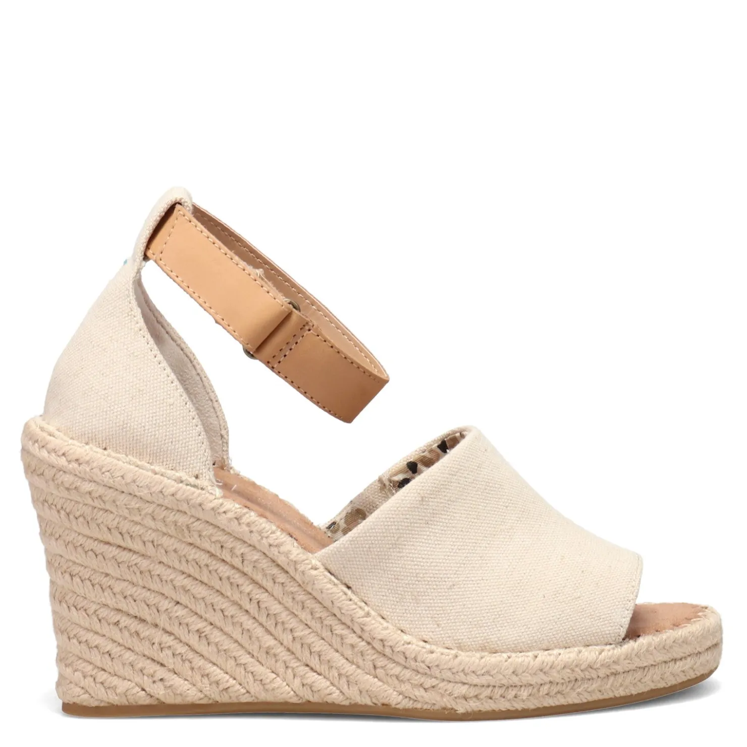 Wedges*TOMS Women's , Marisol Sandal Natural