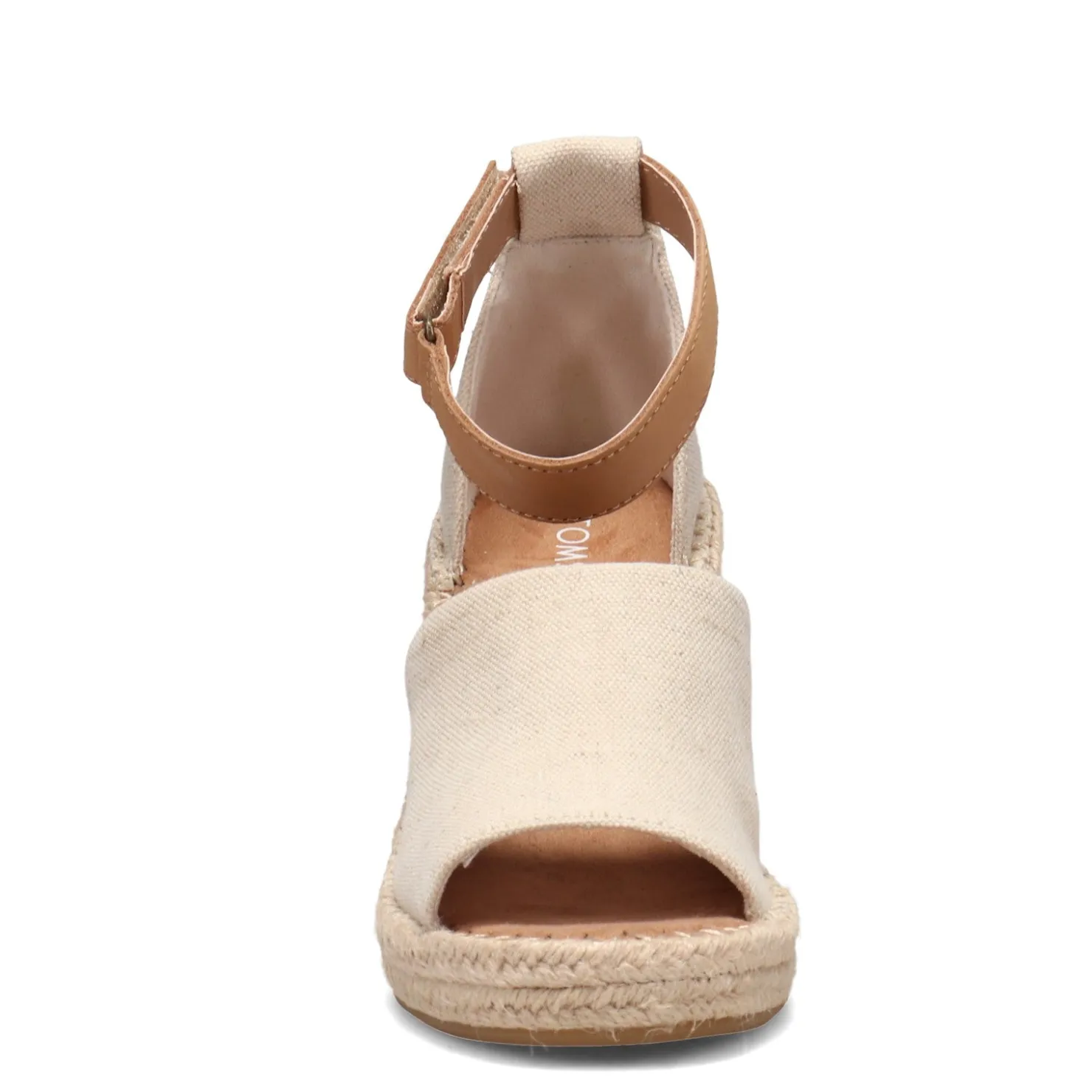 Wedges*TOMS Women's , Marisol Sandal Natural