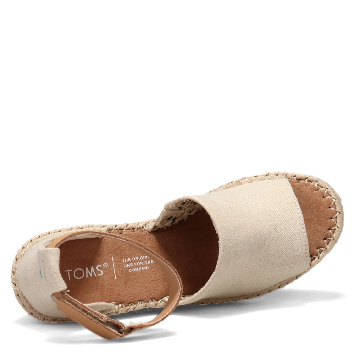 Wedges*TOMS Women's , Marisol Sandal Natural