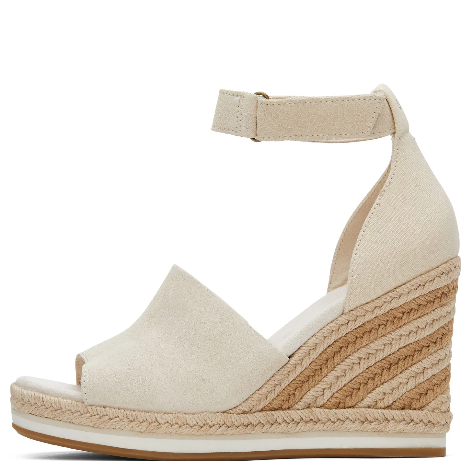 Wedges*TOMS Women's , Marisol Sandal Beige