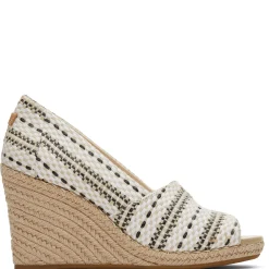 Wedges*TOMS Women's , Michelle Sandal Natural