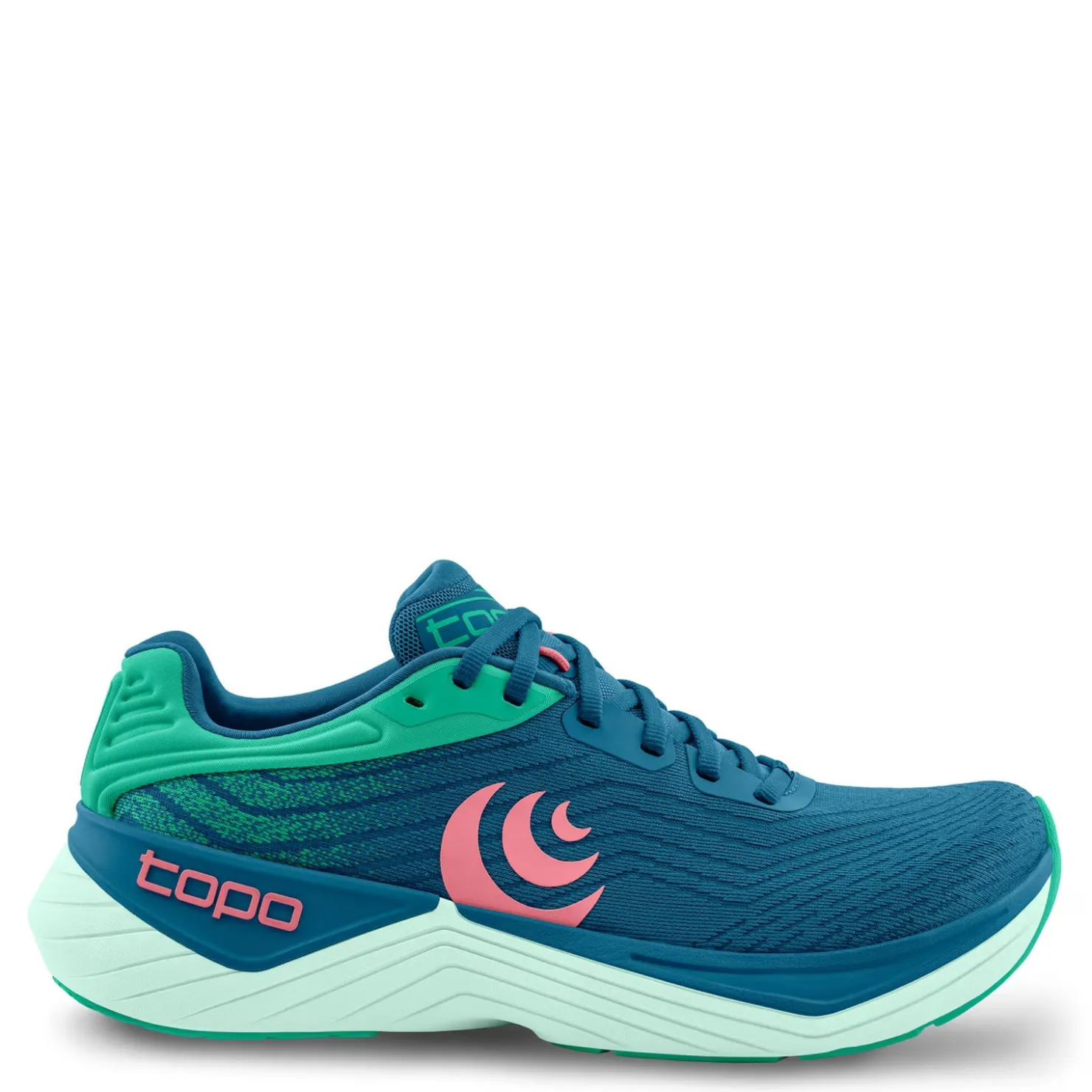 Running*Topo Athletic Women's Topo, Ultrafly 5 Running Shoe Blue/Aqua
