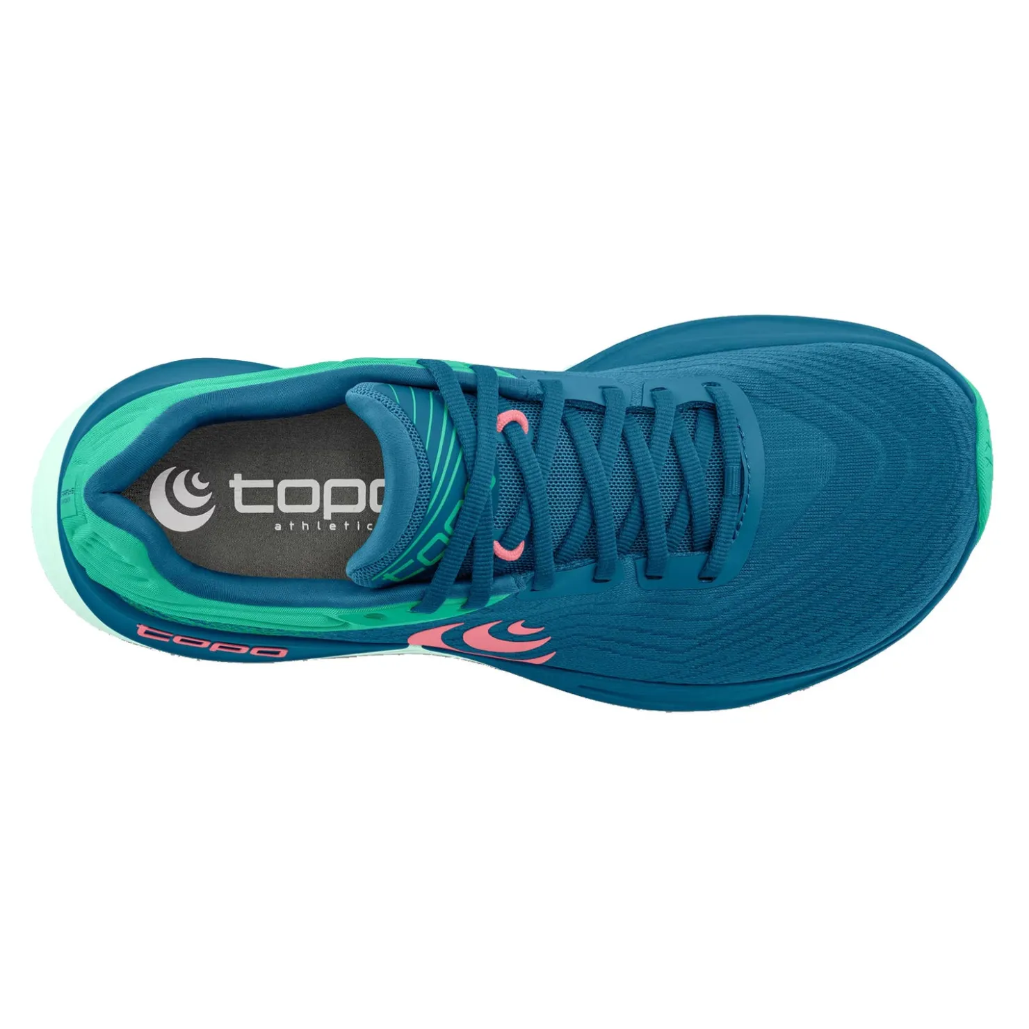 Running*Topo Athletic Women's Topo, Ultrafly 5 Running Shoe Blue/Aqua