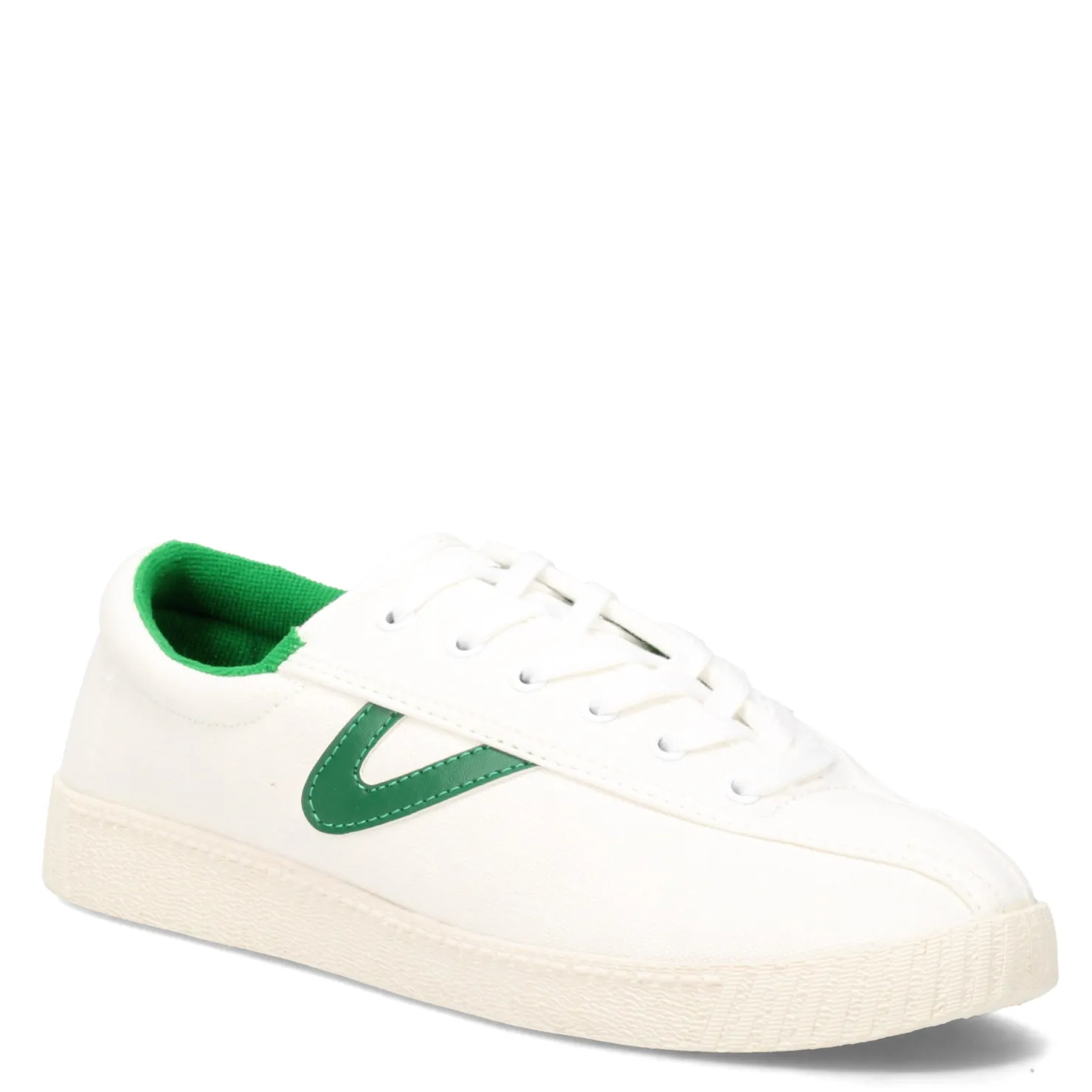 Fashion & Street*Tretorn Women's , Nylite Plus Canvas Sneaker White/Green
