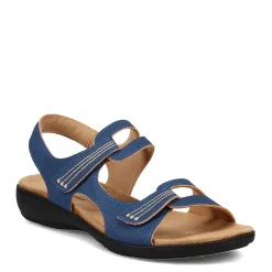 Footbed Sandals*Trotters Women's , Katarina Sandal Navy