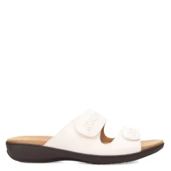 Footbed Sandals*Trotters Women's , Rhianna Sandal White