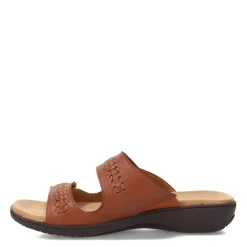 Footbed Sandals*Trotters Women's , Rhianna Sandal Luggage