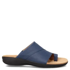 Footbed Sandals*Trotters Women's , Rita Sandal Navy