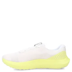 Running*Under Armour Women's , Charged Surge 4 Running Shoe White/Sonic Yellow/Black