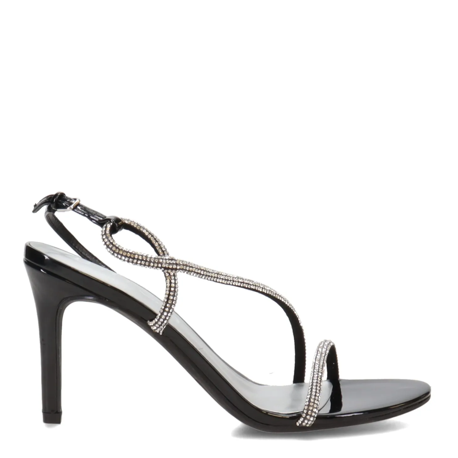 Heeled Sandals*Unisa Women's , Fraidy Sandal Black/Clear