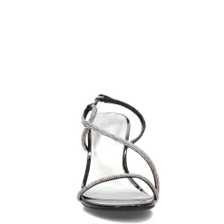 Heeled Sandals*Unisa Women's , Fraidy Sandal Black/Clear