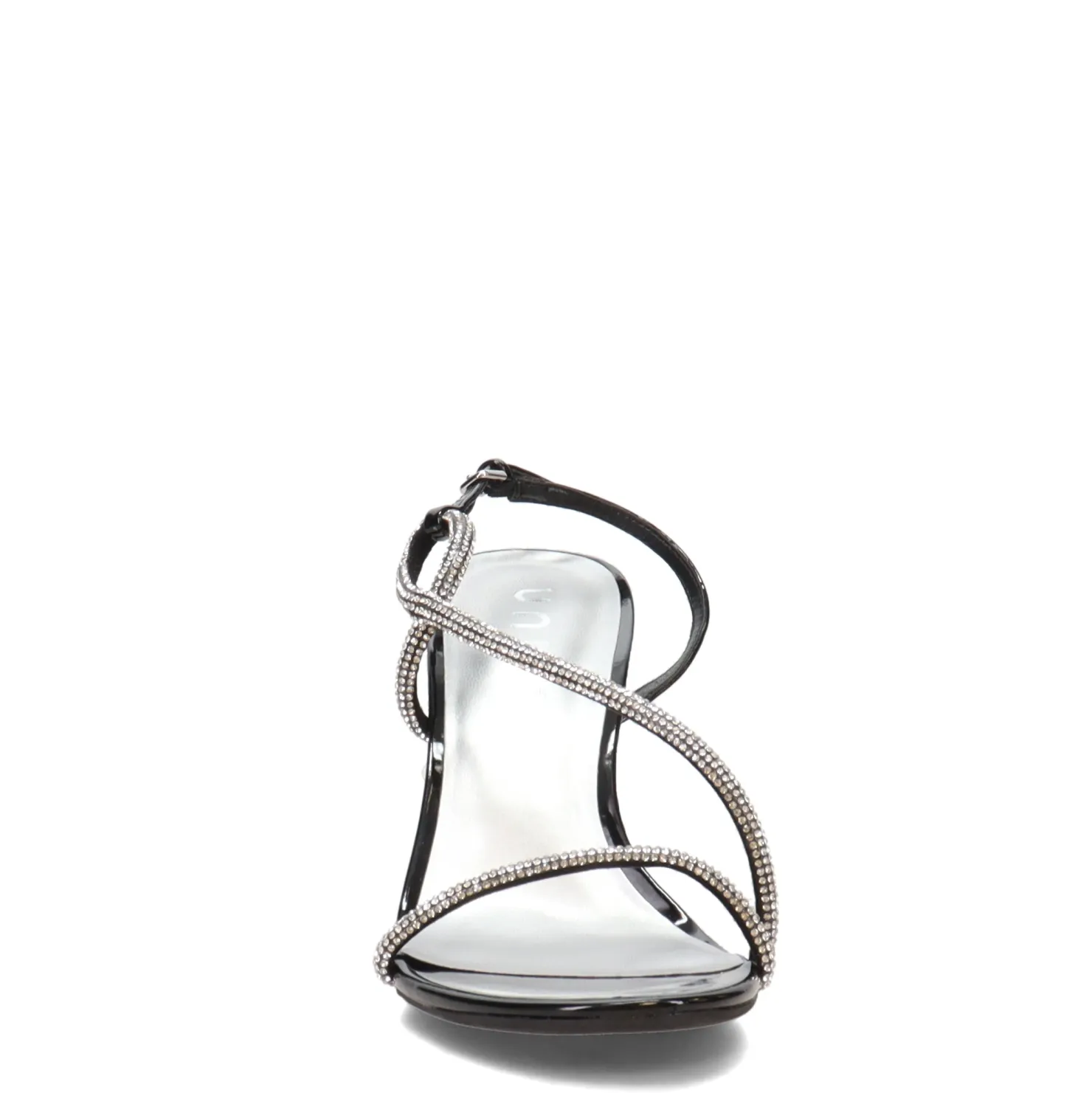 Heeled Sandals*Unisa Women's , Fraidy Sandal Black/Clear