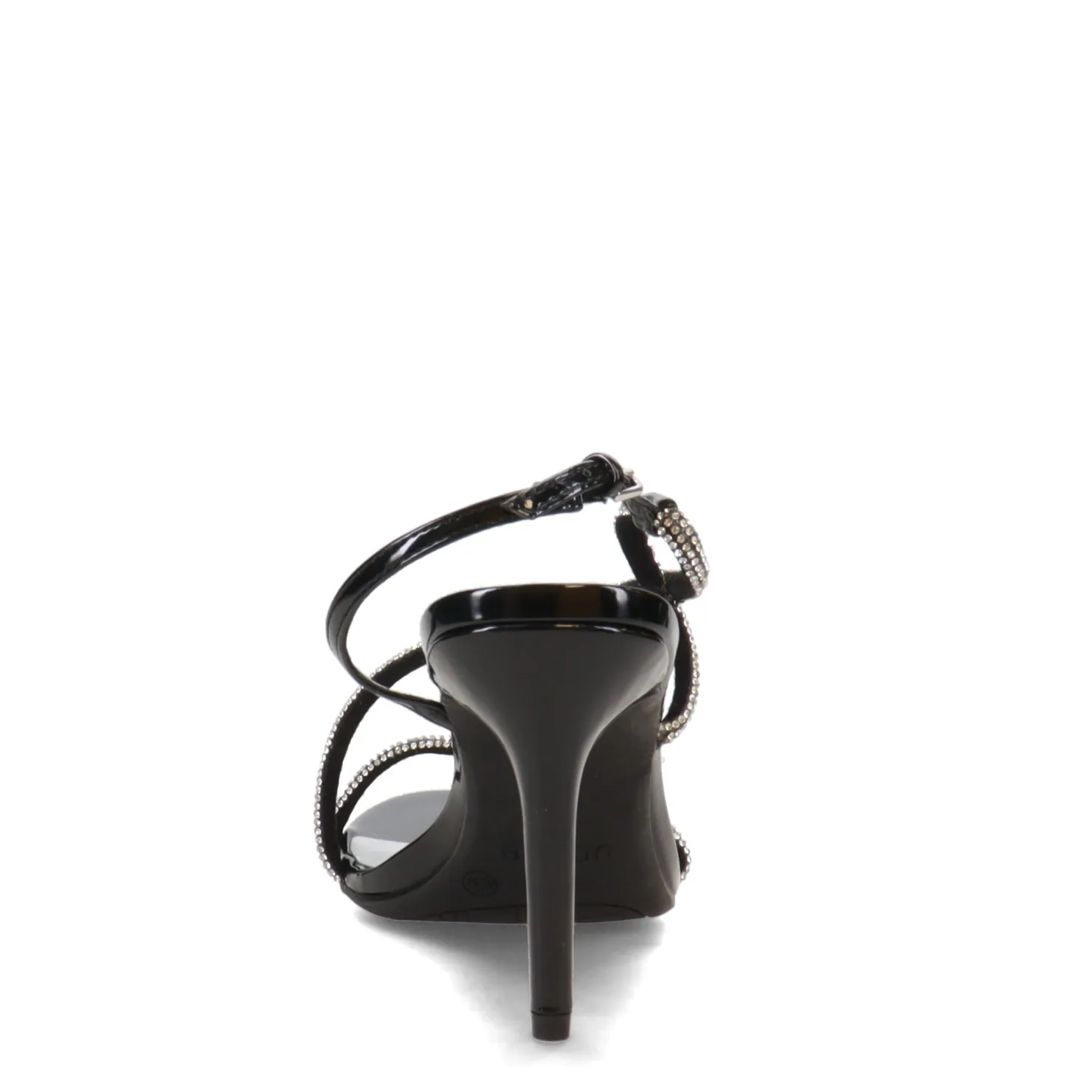 Heeled Sandals*Unisa Women's , Fraidy Sandal Black/Clear
