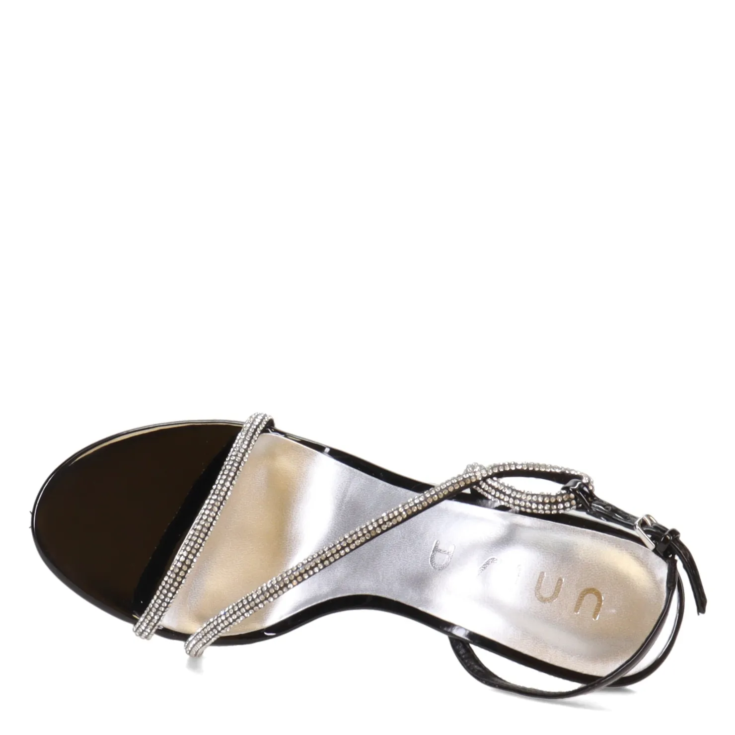 Heeled Sandals*Unisa Women's , Fraidy Sandal Black/Clear