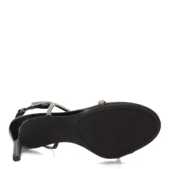 Heeled Sandals*Unisa Women's , Fraidy Sandal Black/Clear