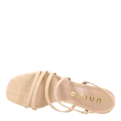 Heeled Sandals*Unisa Women's , Yestie 2 Sandal Natural