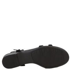 Heeled Sandals*Vaneli Women's , Brunel Sandal Black Suede