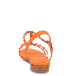 Heeled Sandals*Vaneli Women's , Brunel Sandal Tangerine Orange Mul