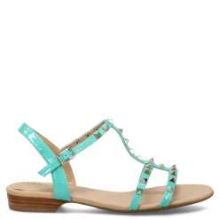 Heeled Sandals*Vaneli Women's , Brunel Sandal Turquoise Patent