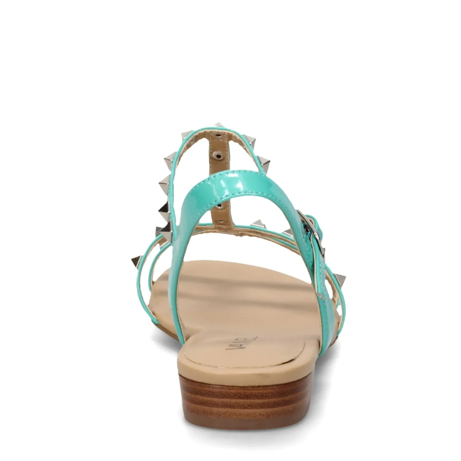 Heeled Sandals*Vaneli Women's , Brunel Sandal Turquoise Patent