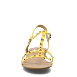 Heeled Sandals*Vaneli Women's , Brunel Sandal Yellow Patent