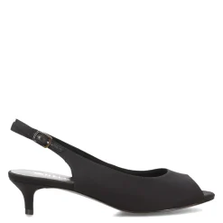 Heeled Sandals*Vaneli Women's , Buckie Sandal Black