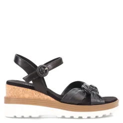 Wedges*Vaneli Women's , Clew Sandal Black