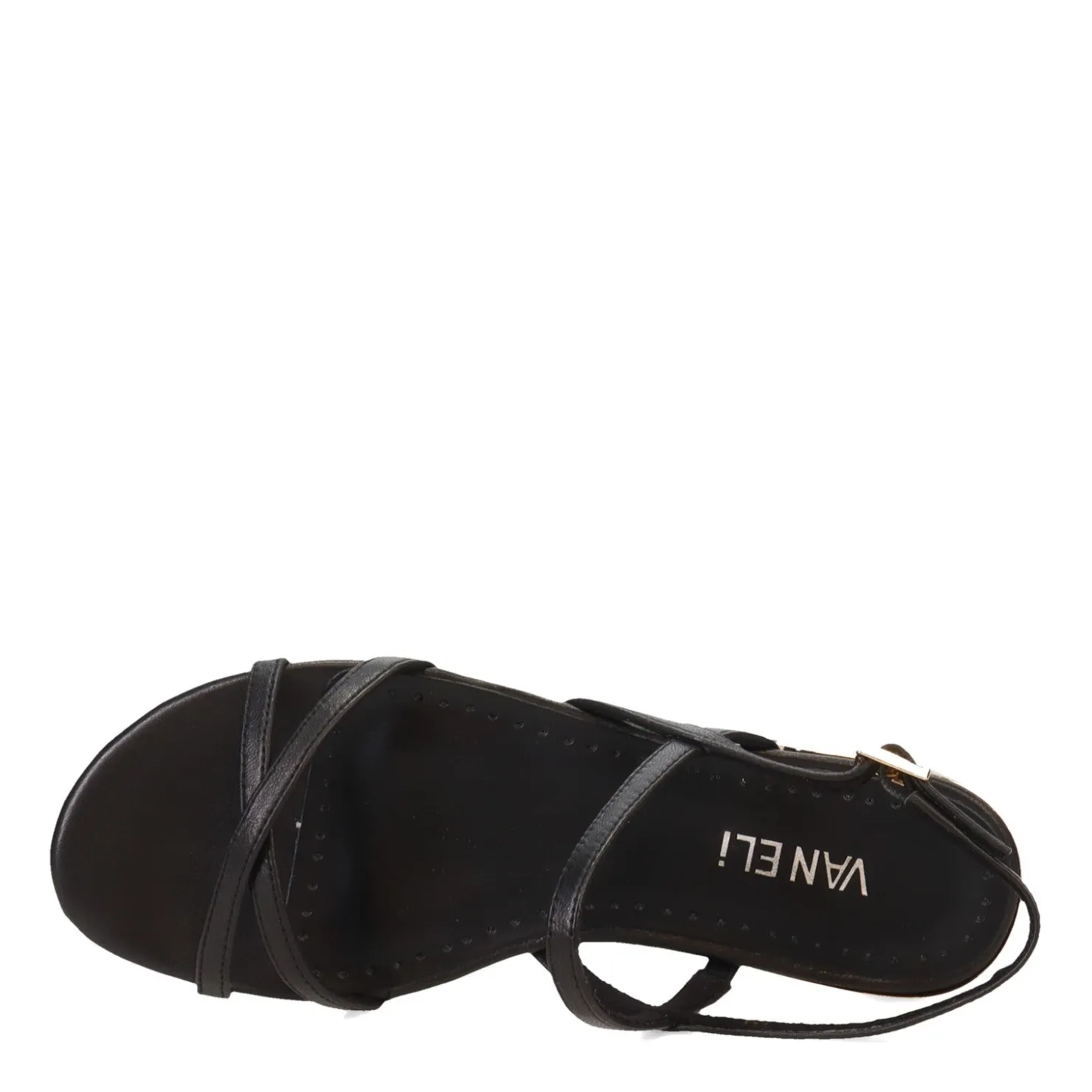 Heeled Sandals*Vaneli Women's , Erlene Sandal Black