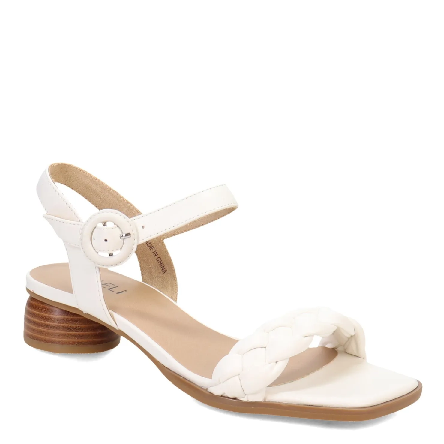 Heeled Sandals*Vaneli Women's , Kalee Sandal White