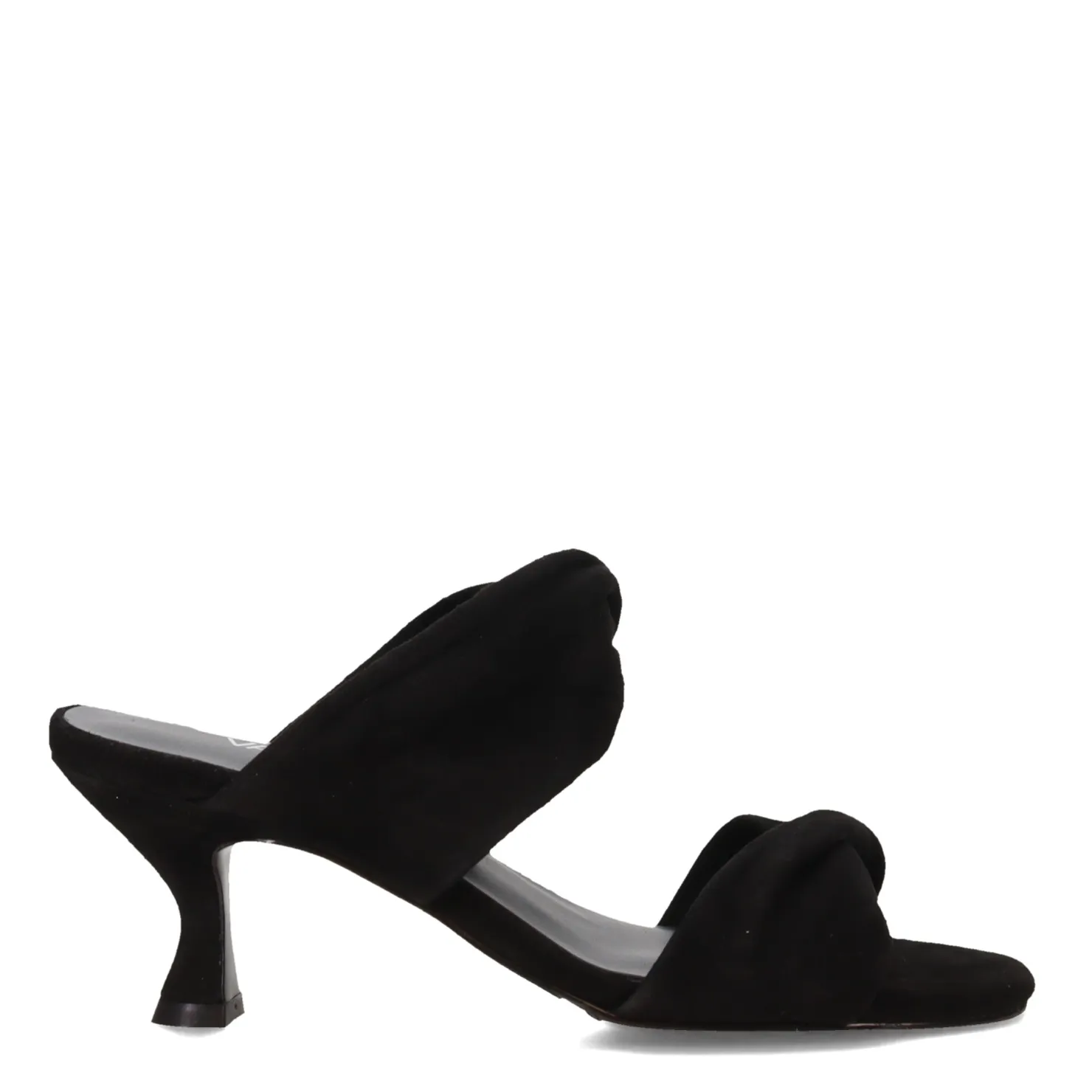 Heeled Sandals*Vaneli Women's , Lotty Sandal Black Suede