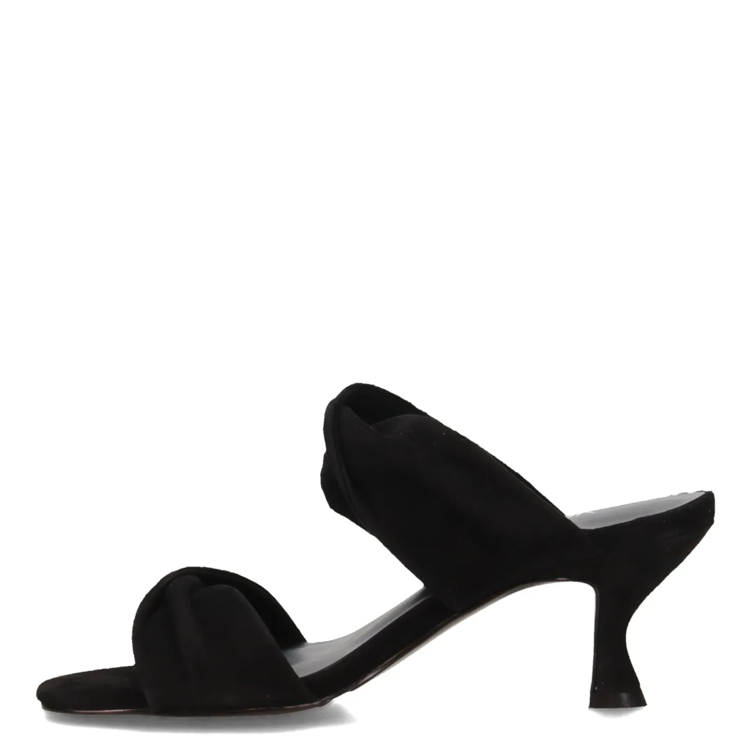 Heeled Sandals*Vaneli Women's , Lotty Sandal Black Suede