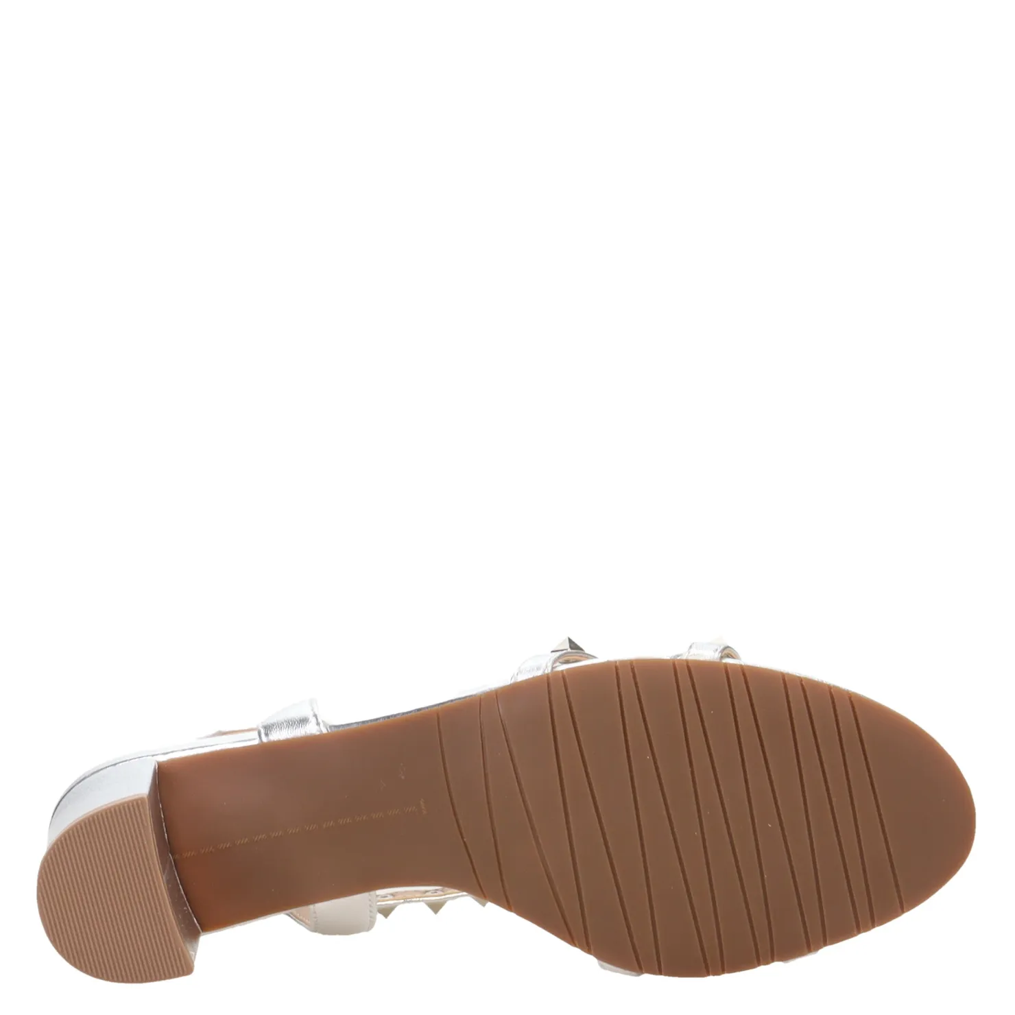 Heeled Sandals*Vaneli Women's , Midge Sandal Silver