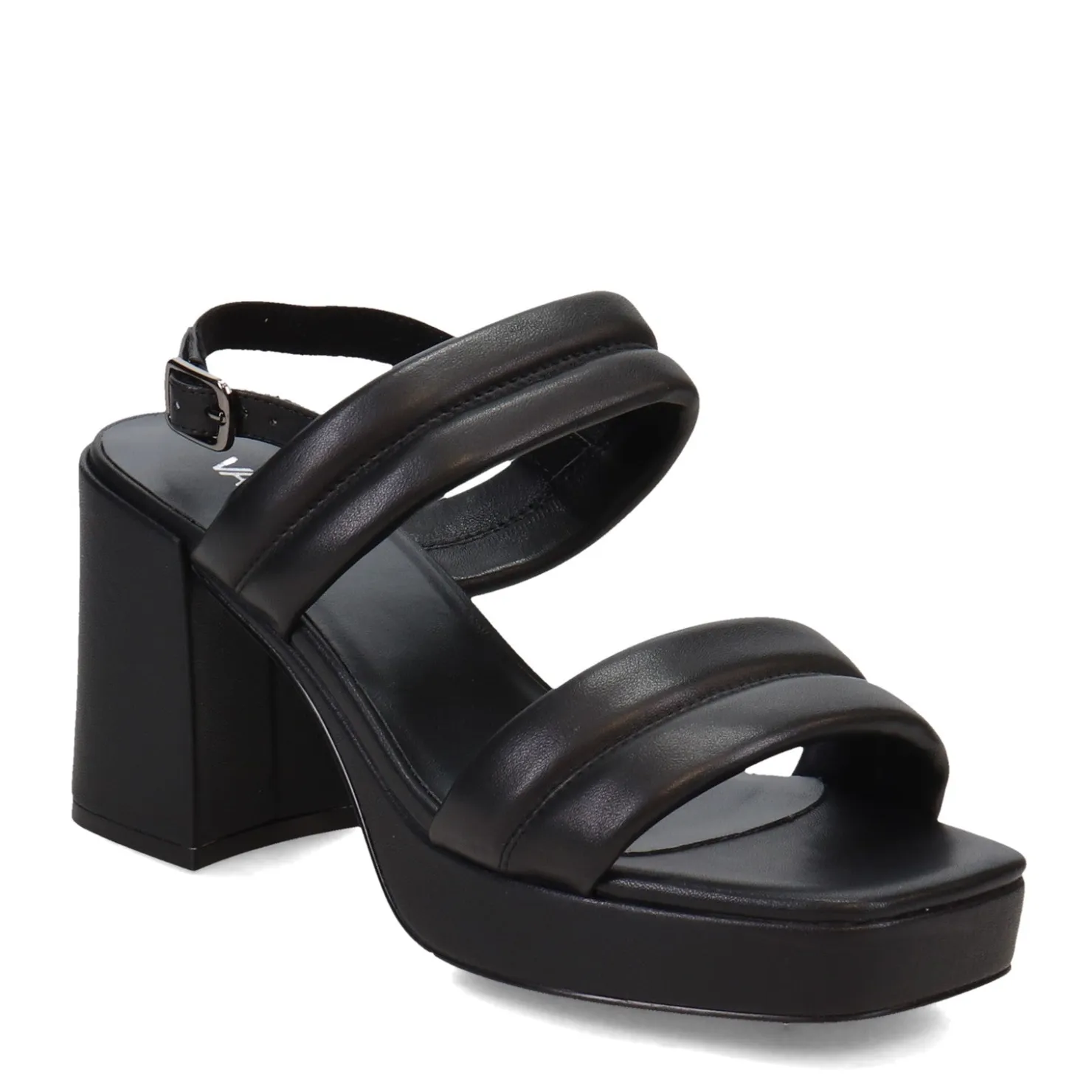 Heeled Sandals*Vaneli Women's , Muguet Sandal Black