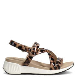 Wedges*Vaneli Women's , Trevin Sandal Leopard Patent