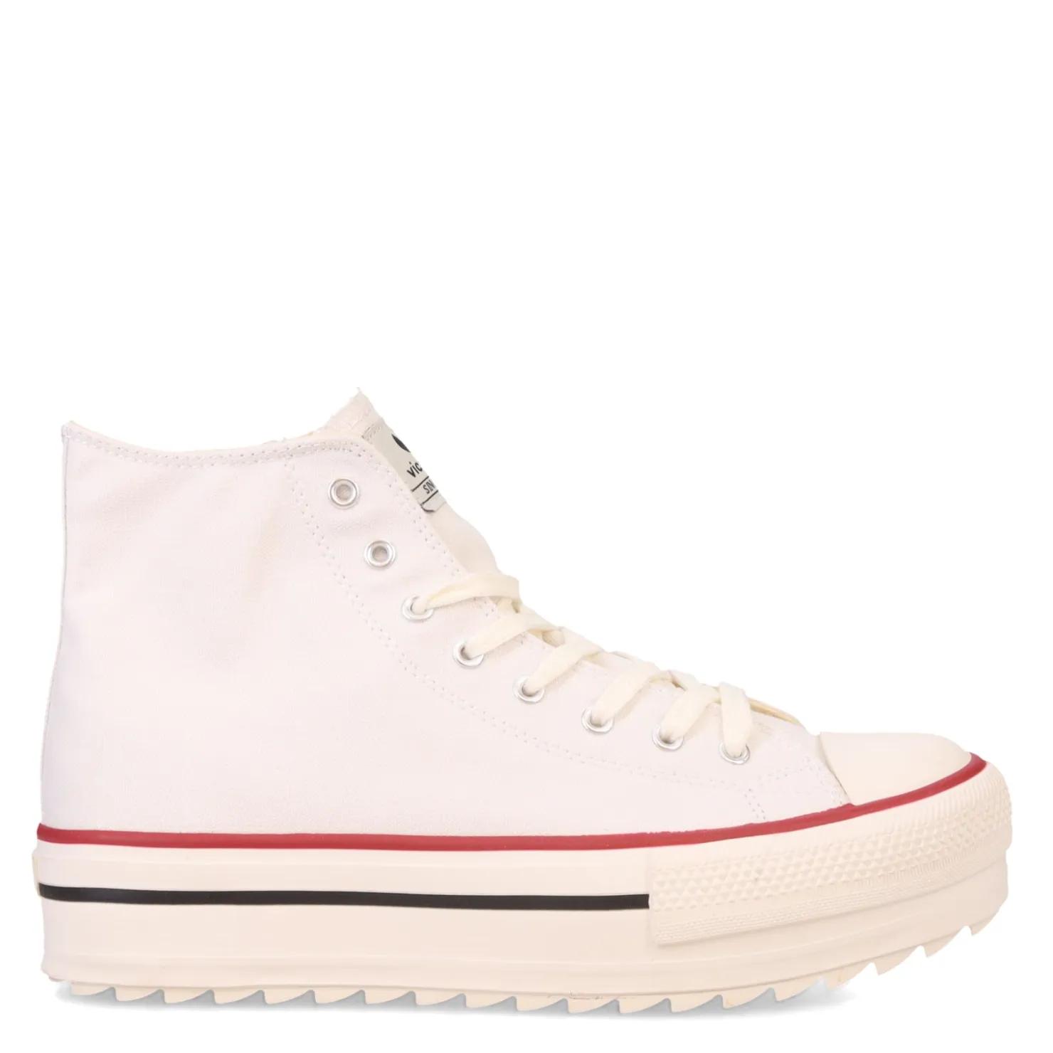 Fashion & Street*Victoria Women's , Tribu Doble Lona Sneaker Blanco