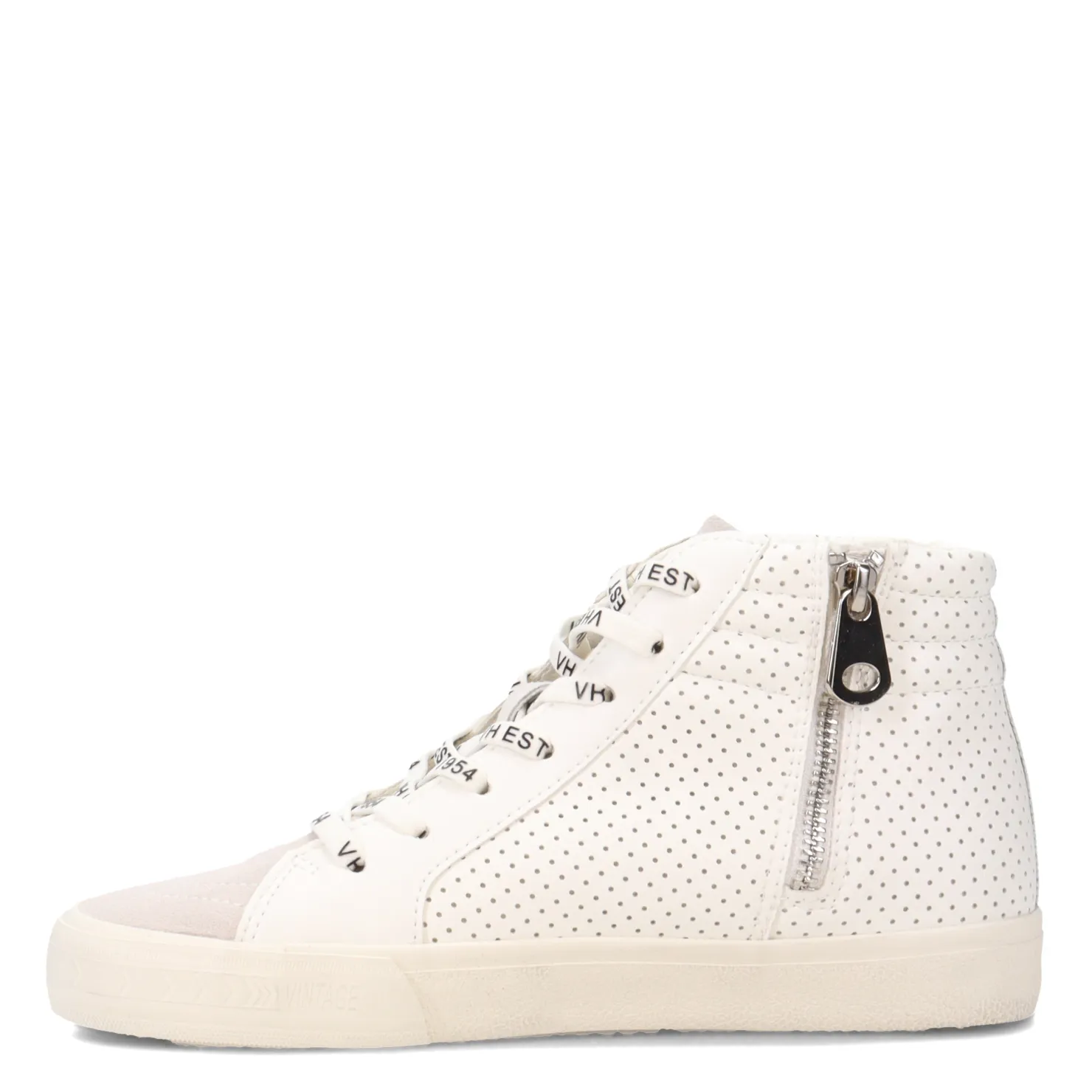 Fashion & Street*Vintage Havana Women's , Gadol High Top Sneaker White Green Multi
