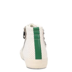 Fashion & Street*Vintage Havana Women's , Gadol High Top Sneaker White Green Multi