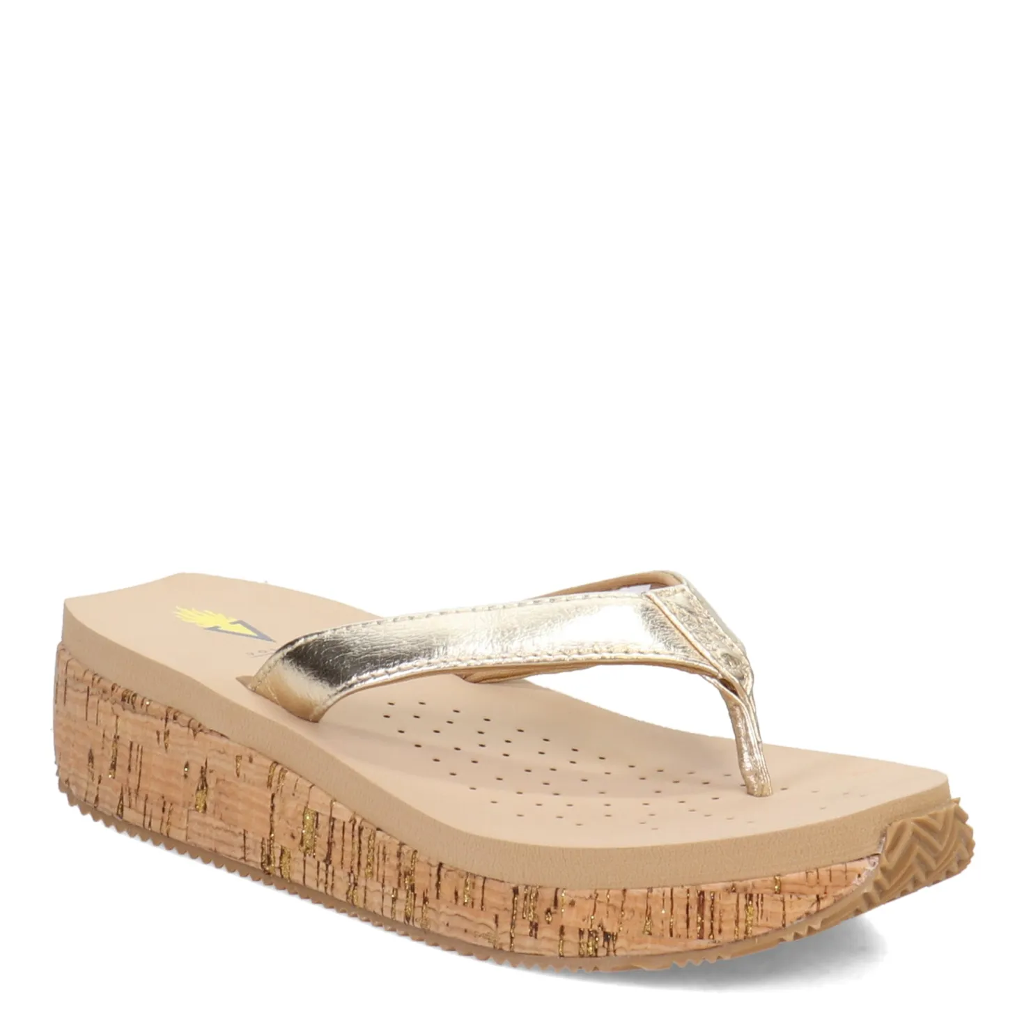 Flip Flops*Volatile Women's , Neville Sandal Gold