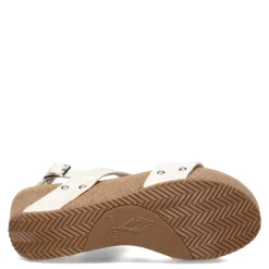 Wedges*Volatile Women's , Summerlove Sandal White Camo