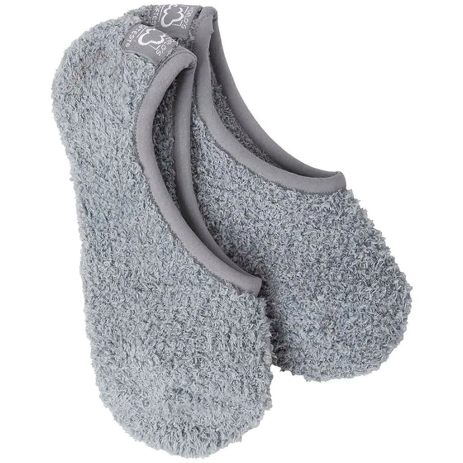 Socks*World's Softest Women's , Cozy Gripper Socks Smoke