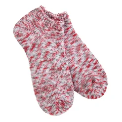 Socks*World's Softest Women's , Ragg Low Socks Red Bean