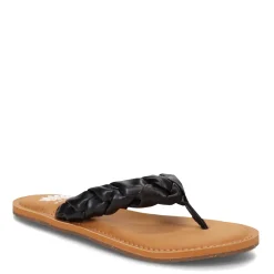Flip Flops*Yellow Box Women's , Dauphine Sandal Black